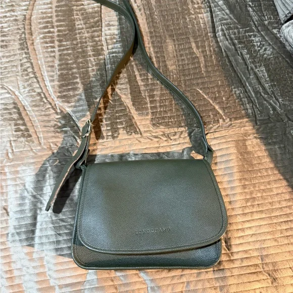 Longchamp Olive Green Crossbody Bag - Picture 7 of 8